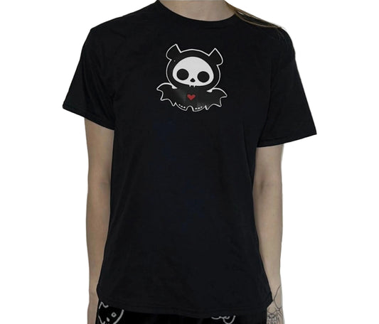 Diego Bat Grunge Black T-Shirt