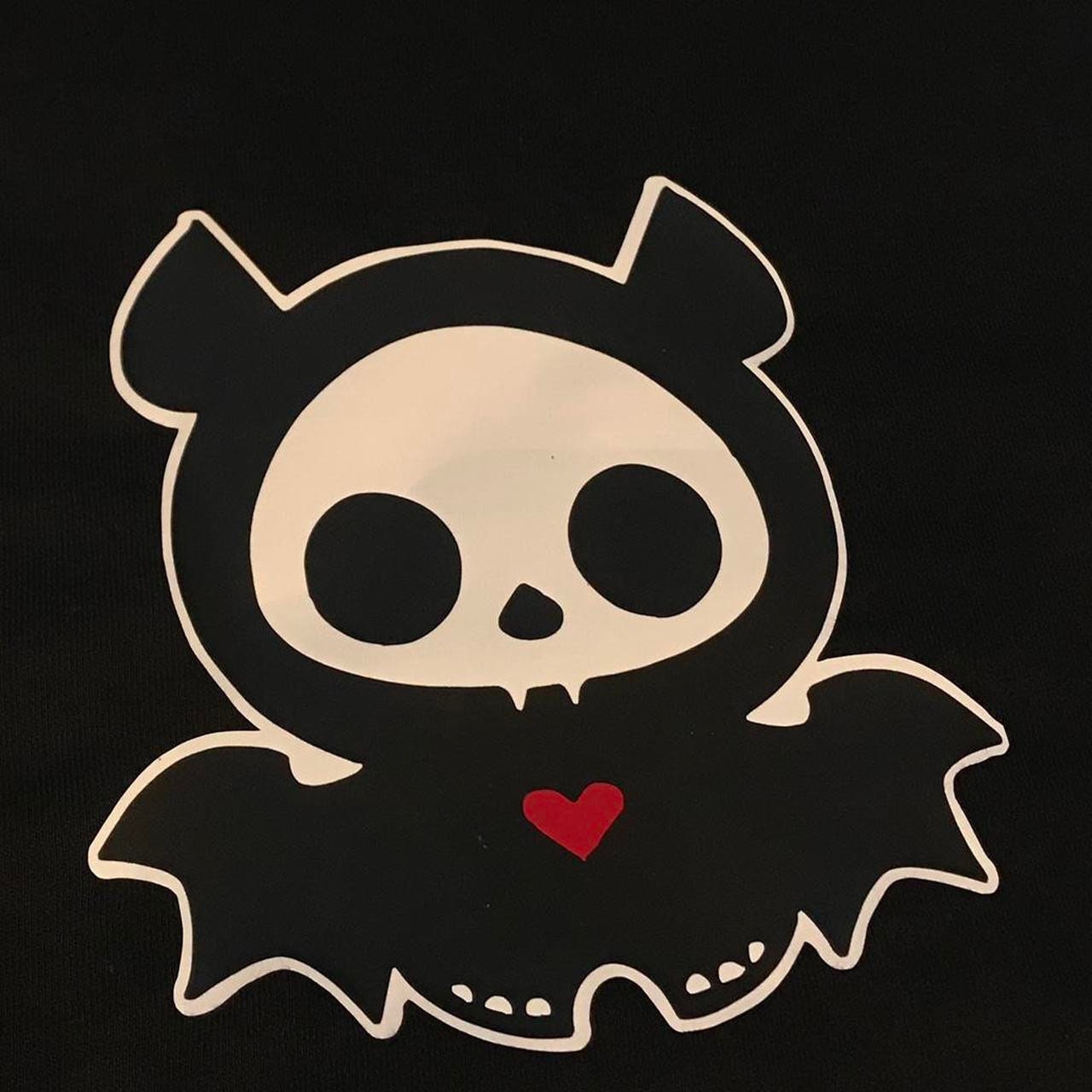 Diego Bat Grunge T-Shirt – Skeleanimals - Inspired Black Top