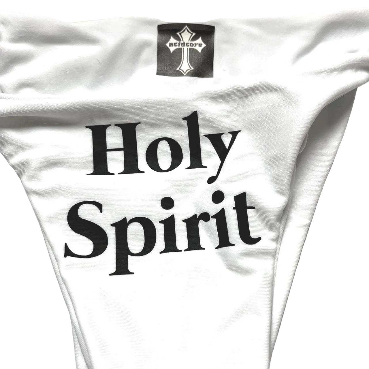 Edgy Holy Spirit Father Son Bikini White Swimsuit Women’s