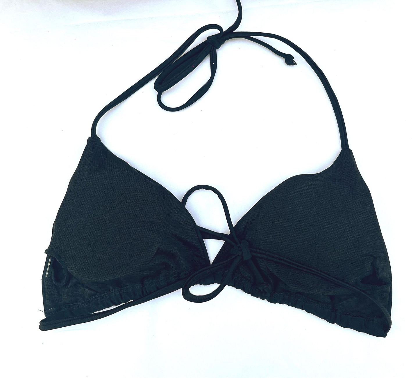 Emo Red Skulls Black Bikini Halter Tie String Grunge Swimsuit