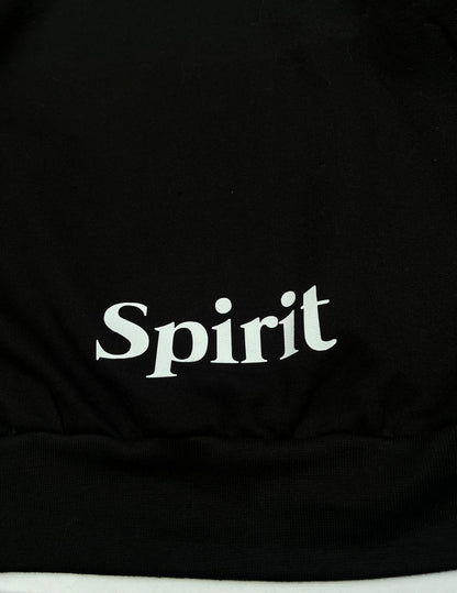 Grunge Gothic  Father Son Holy Spirit Hoodie: Studded Zip Up