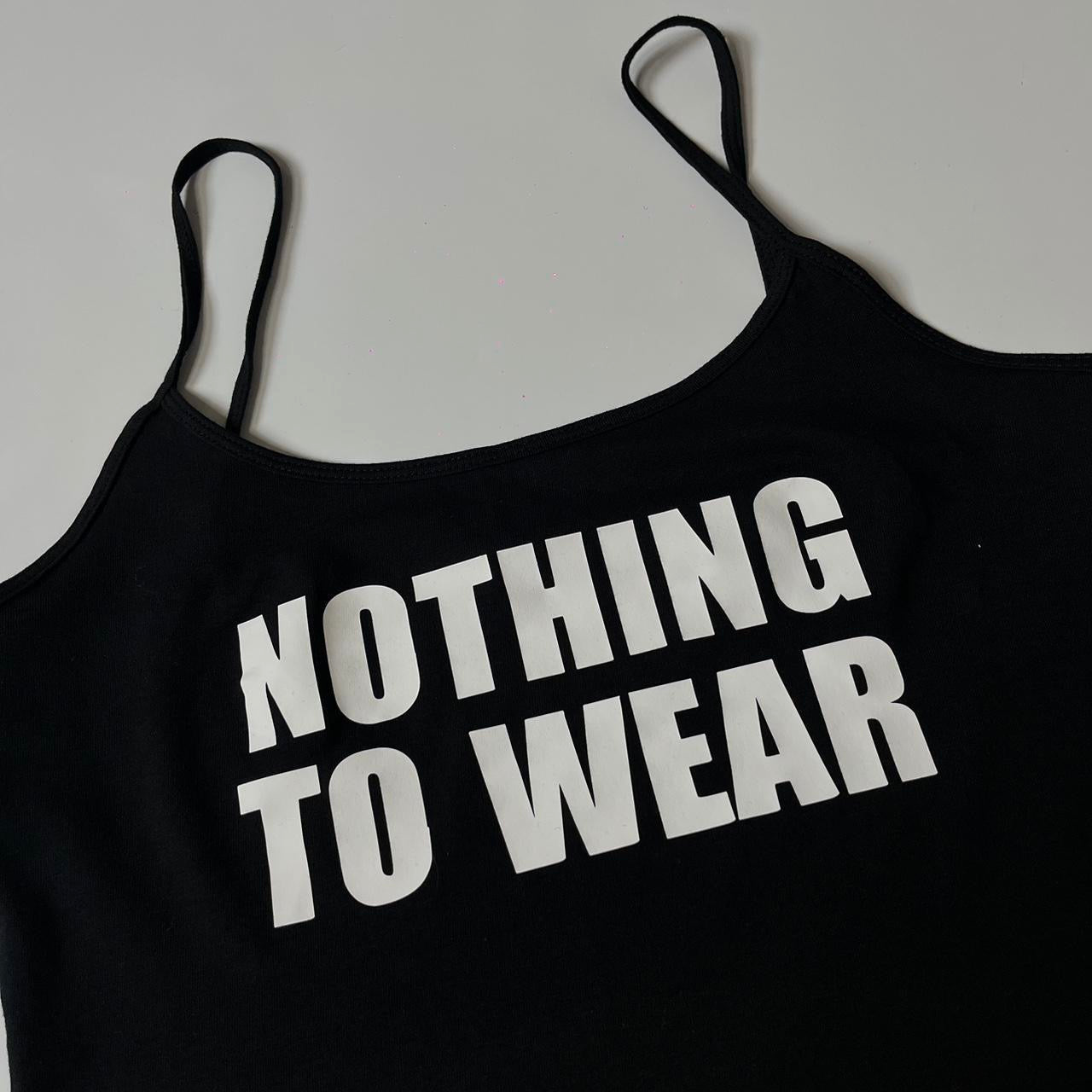 Nothing to Wear Black Cami