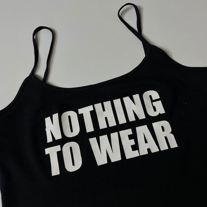 Nothing to Wear Black Cami